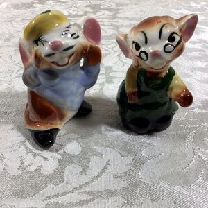 Vintage Mice Salt and Pepper Shakers